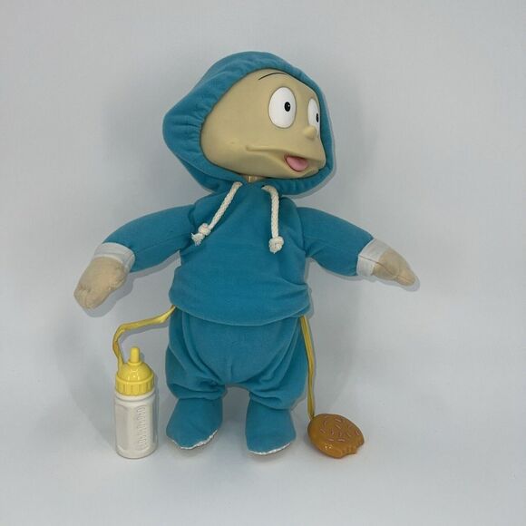 Vintage 2000 Nickelodeon Rugrats Bounce & Babble Dil Pickles Doll Talking Doll - Picture 1 of 4